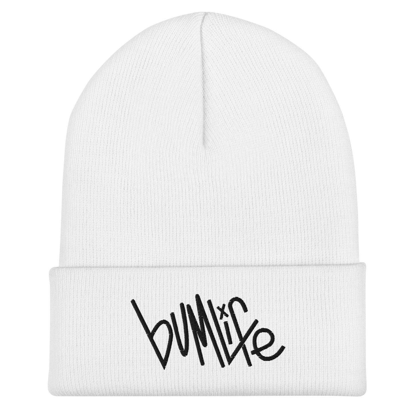 Cuffed Beanie (Black Print)